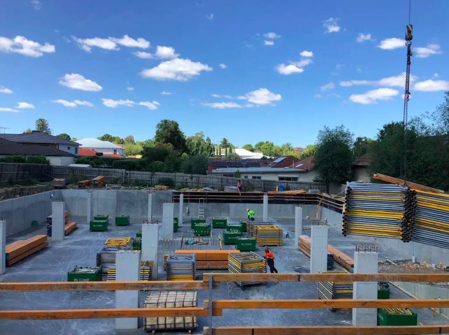 IRL Construction crew on site