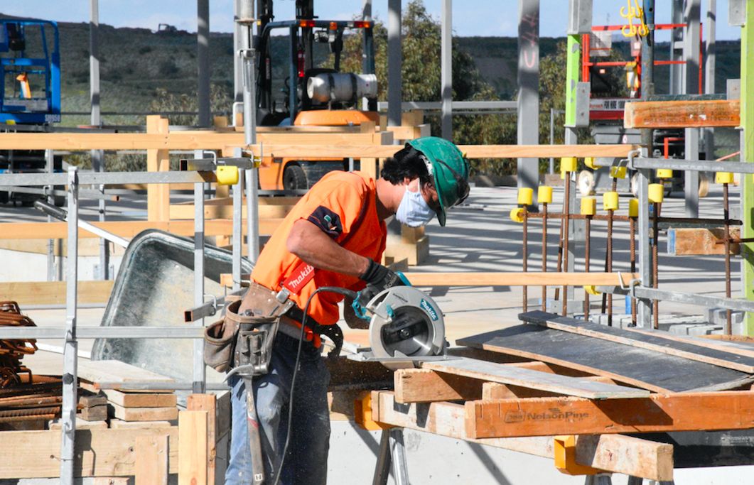 IRL Construction team at work