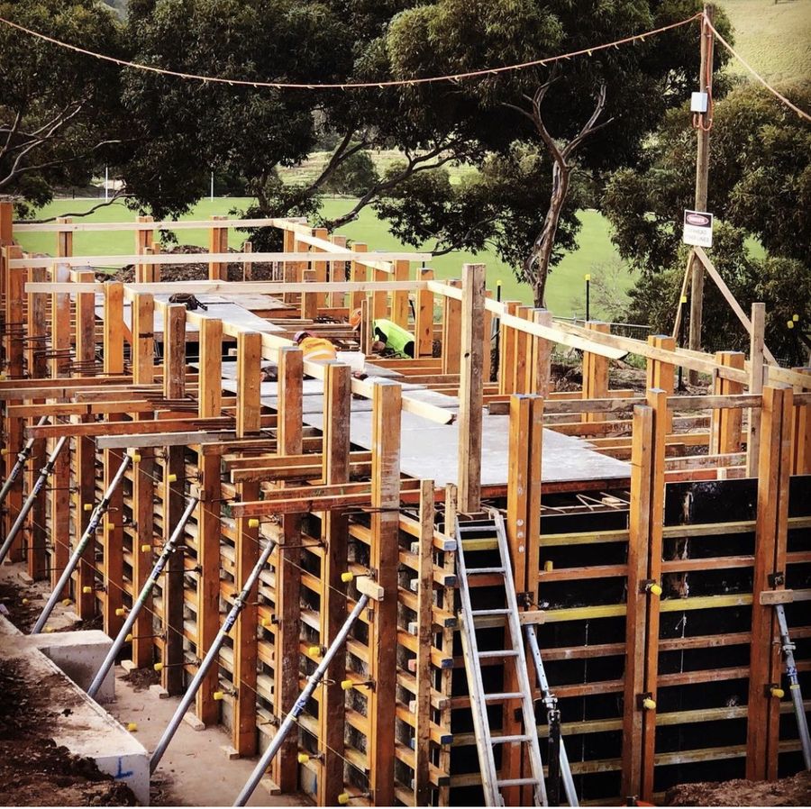In-situ concrete lift pit formed by IRL Construction